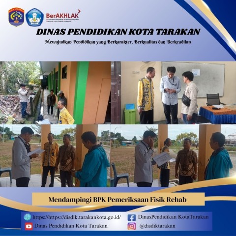 Mendampingi BPK Pemeriksaan Fisik Rehab