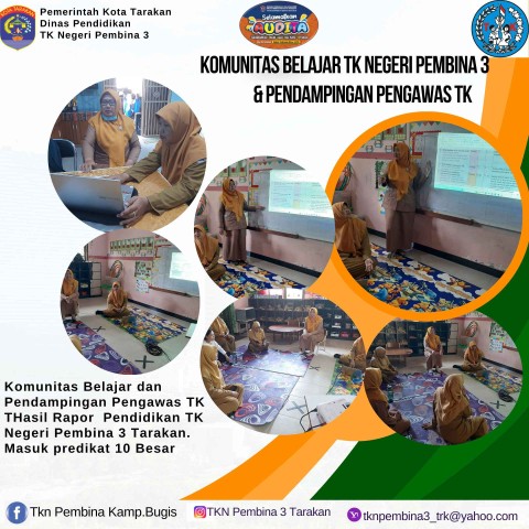 Kombel TK Negeri & Pendampingan Pengawas TK
