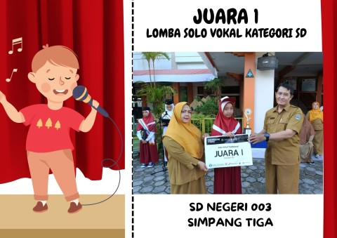 SANG JUARA SOLO VOKAL TRADISIONAL KATEGORI SD