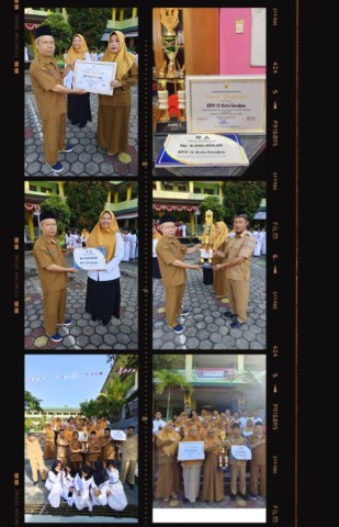 Alhamdulillah Juara 2 lomba sekolah sehat tingkat Provinsi