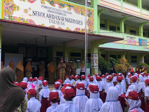 Kegiatan MPLS Hari Pertama Tahun Pelajaran 2024/2025