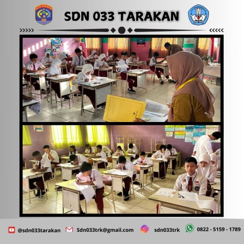 HARI PERTAMA UJIAN SEKOLAH