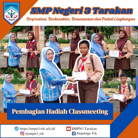 Pembagian Hadiah Classmeeting