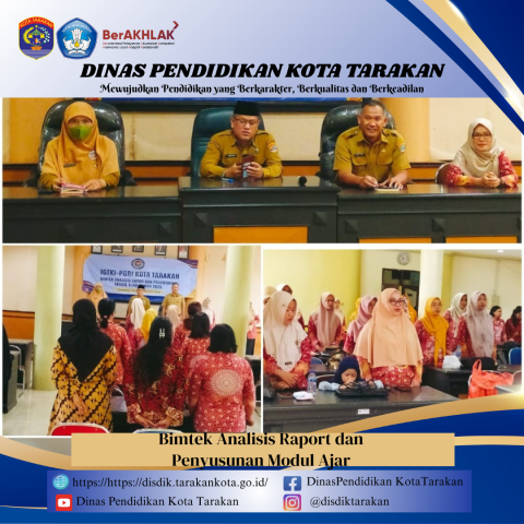 Bimtek Analisis Raport dan Penyusunan Modul Ajar