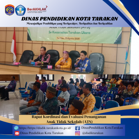 Rapat Kordinasi dan Evaluasi Penanganan Anak Tidak Sekolah (ATS)