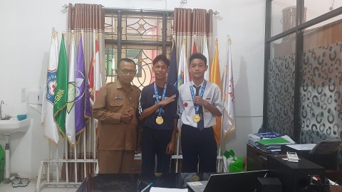 Duo Pelari di Lanud Anang Busra