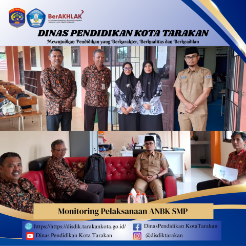 Monitoring Pelaksanaan ANBK SMP