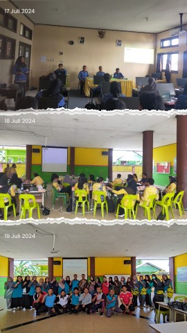 PENINGKATAN KOMPETENSI GURU MELALUI PELATIHAN PENYUSUNAN MODUL AJAR DAN MODUL P5.