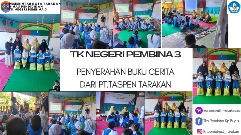 Penyerahan Buku Cerita dari PT.TASPEN Tarakan