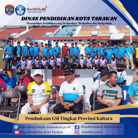 Pembukaan GSI Tingkat Provinsi Kaltara