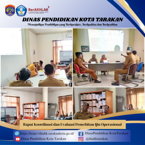 Rapat Koordinasi dan Evaluasi Penerbitan Ijin Operasional