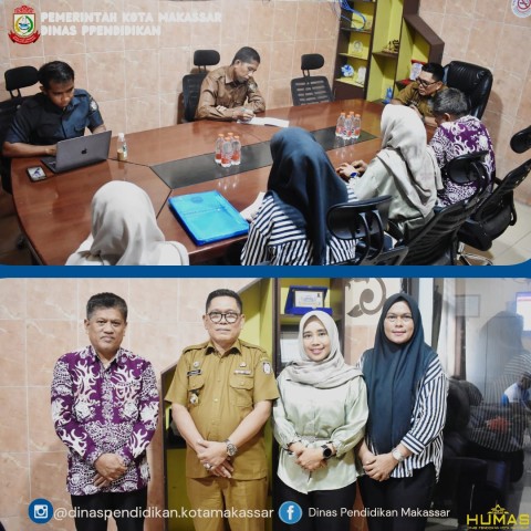 Info Sharing dengan Dinas Pendidikan Kota Makassar