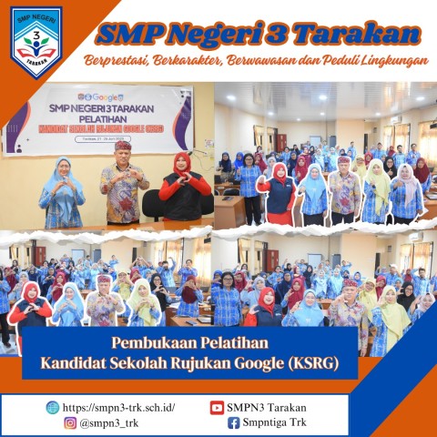Pembukaan Pelatihan Kandidat Sekolah Rujukan Google