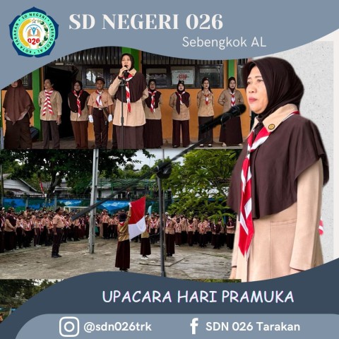 UPACARA HARI PRAMUKA KE 64