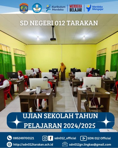 UJIAN SEKOLAH TAHUN PELAJARAN 2024/2025