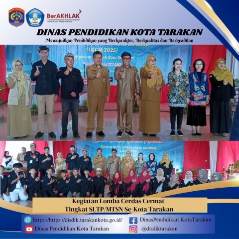 Kegiatan Lomba Cerdas Cermat Tingkat SLTP-MTs Se-Kota Tarakan