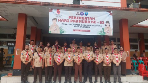 Upacara HUT Pramuka ke-63