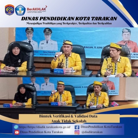Bimtek Verifikasi & Validasi Data Anak Tidak Sekolah