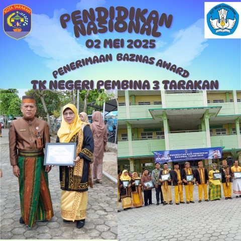 Penerimaan Award Baznas Di Hari Pendidikan Nasional Tahun 2025