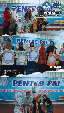 SMP Negeri 12 Berpartisipasi pada pentas PAI