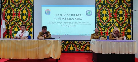 Training Of Trainer Numerasi Kelas Awal