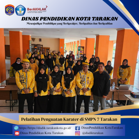 Pelatihan Penguatan Karater di SMPN 7 Tarakan